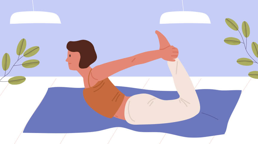 7 Yoga Poses to Help Ease Menstrual Pain – Lunette