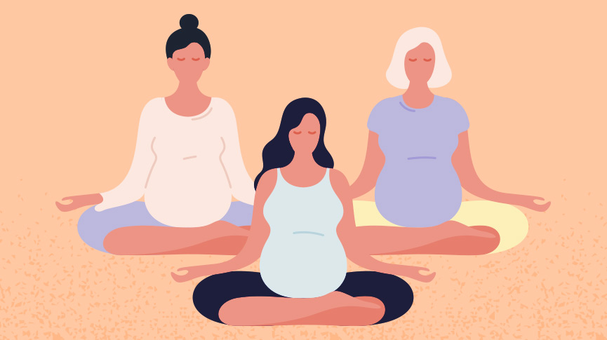 Pregnancy yoga