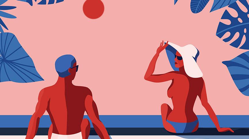 Yes, you can safely swim while on your period with or without a tampon