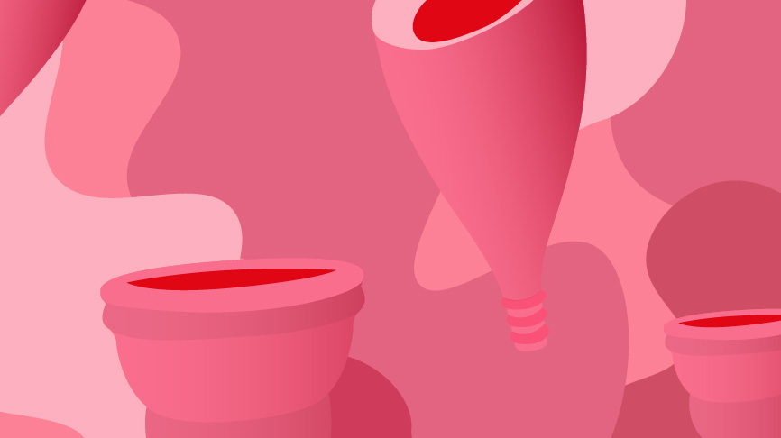 Optø, optø, frost tø Hvem Medalje Learn 4 Easiest Menstrual Cup Folds With GIF-s