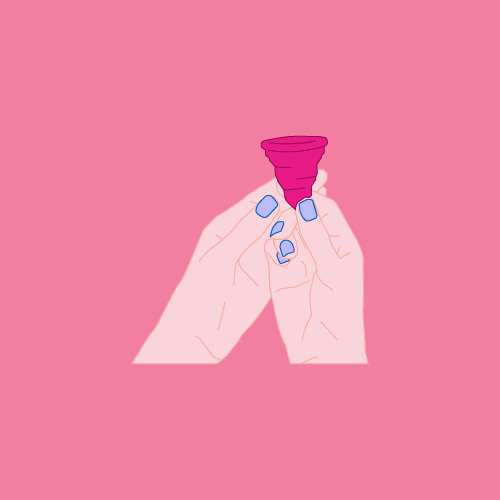 Learn 4 Easiest Menstrual Cup Folds With GIF-s