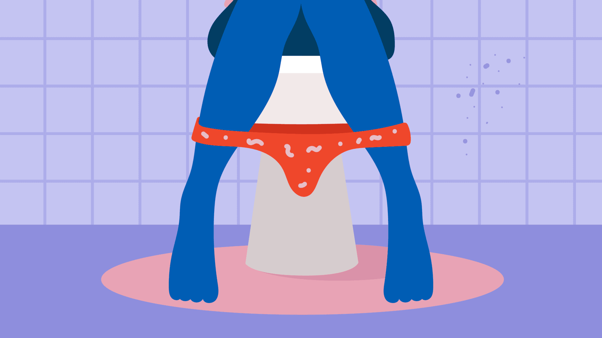 Peeing with menstrual cup