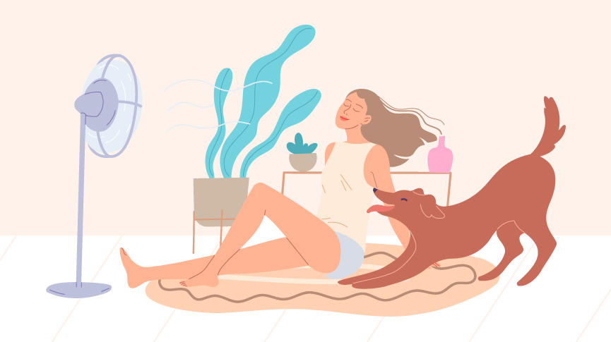 hot weather and period