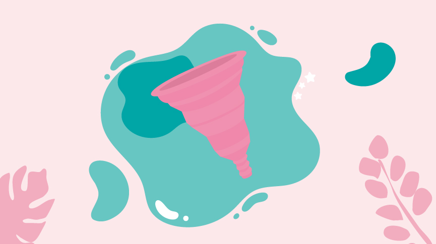 Color Rosa Talla Pequeña Silicona de grado médico aprobada por FDA Copa Menstrual Divina con Bolita para Extracción Fácil Alternativa Ecológica a Compresas y Tampones 12 horas sin fugas 