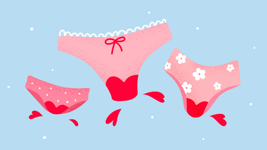 5 maneras de quitar manchas de sangre menstrual