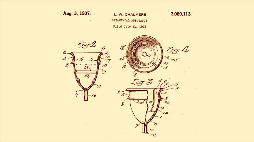 Menstrual cup patent